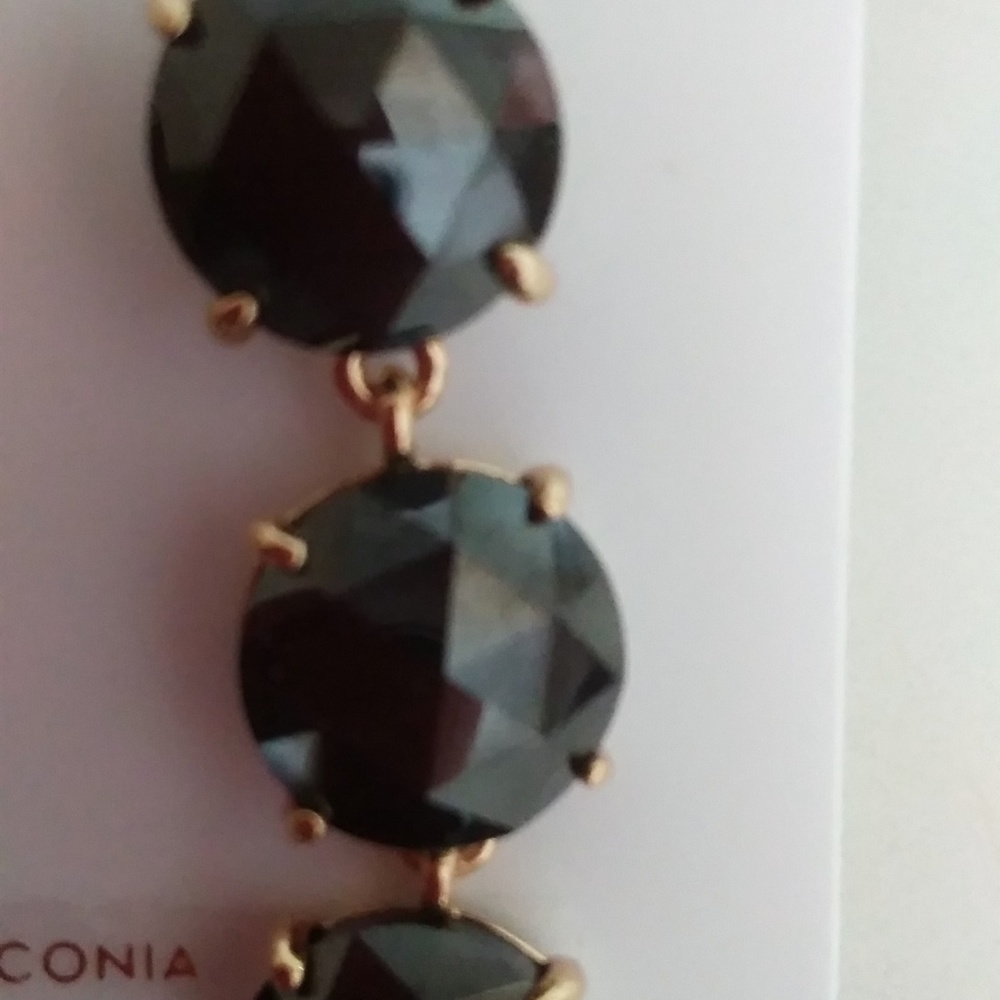 Kate Spade New Linear Black Earrings - Picture 2 of 3